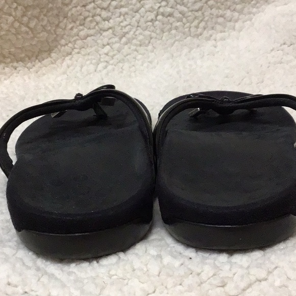 VIONIC BELLA BLK PATENT BOW ORTHO 7 - Picture 7 of 8